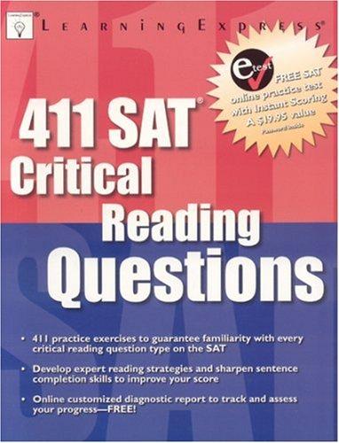 411 SAT Critical Reading Questions