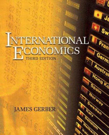 International Economics (3rd Edition) (Addison-Wesley Series in Economics)