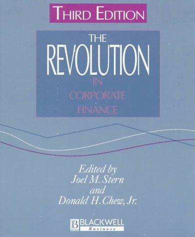 The revolution in corporate finance