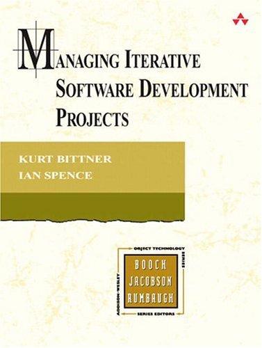 Managing iterative software development projects