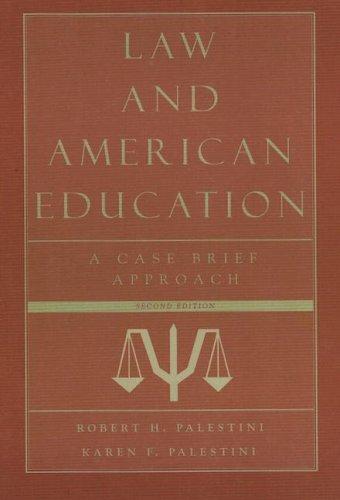 Law and American education