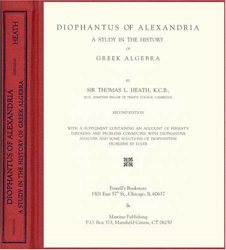 Diophantus Of Alexandria