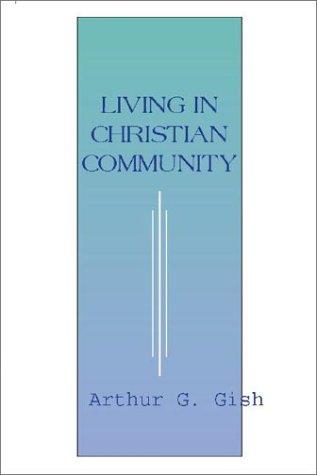 Living in Christian community