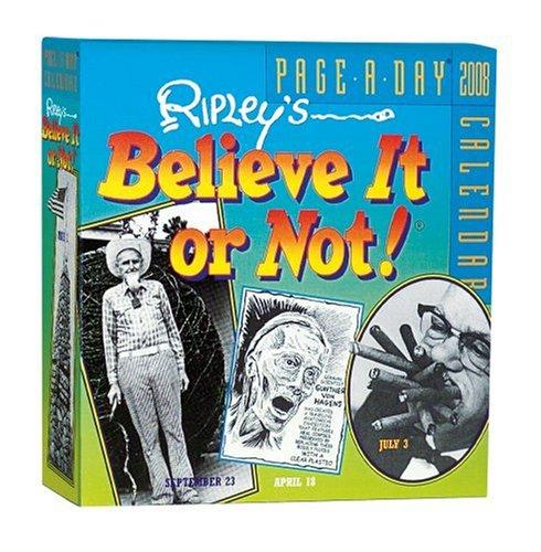 Ripley's Believe It or Not 2008 Page-A-Day Calendar