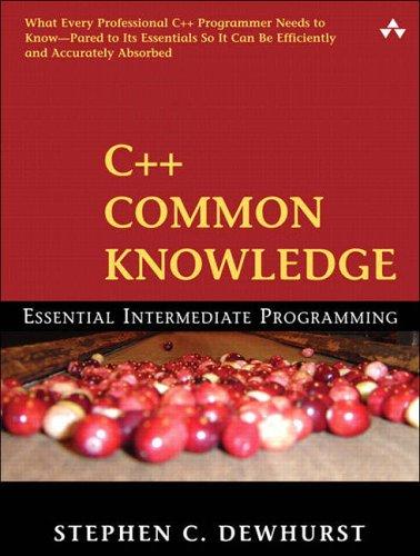 C++ common knowledge