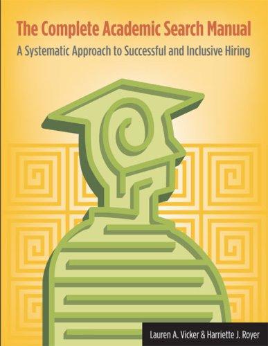 The complete academic search manual