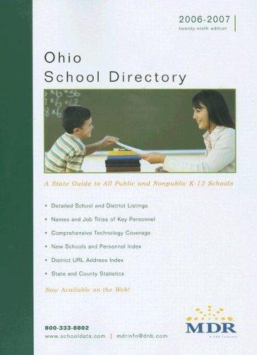 Mdr's Ohio School Directory 2006-2007 (Mdr's School Directory Ohio)