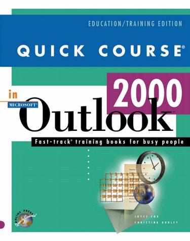 Quick course in Microsoft Outlook 2000