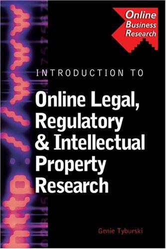 Introduction to online legal, regulatory, & intellectual property research