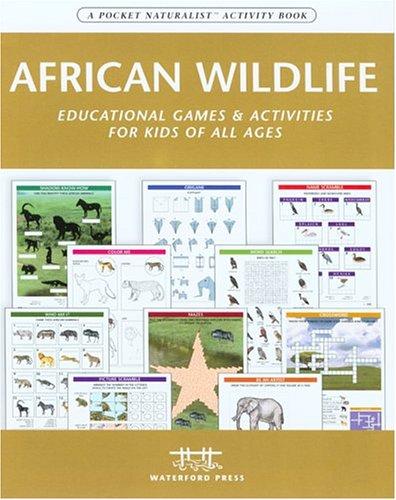 African Wildlife Nature Activity Book