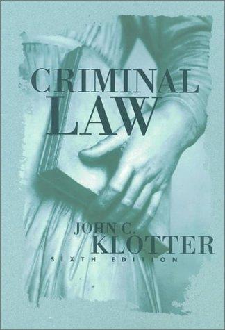 Criminal law