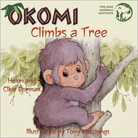 Okomi climbs a tree