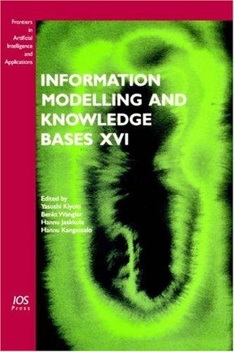 Information Modelling and Knowledge Bases XVI