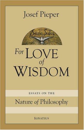 For the love of wisdom
