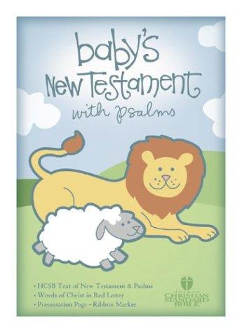 HCSB Baby's New Testament with Psalms, White Imitation Leather