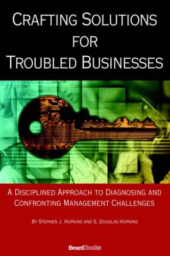 Crafting solutions for troubled businesses