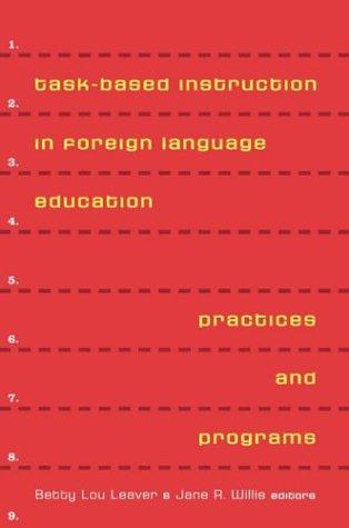 Task-based instruction in foreign language education