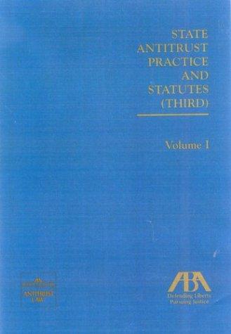 State antitrust practice and statutes (third)