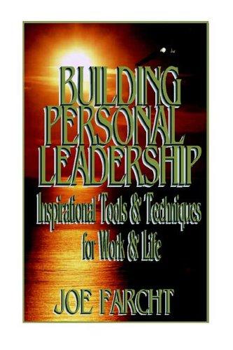 Building Personal Leadership