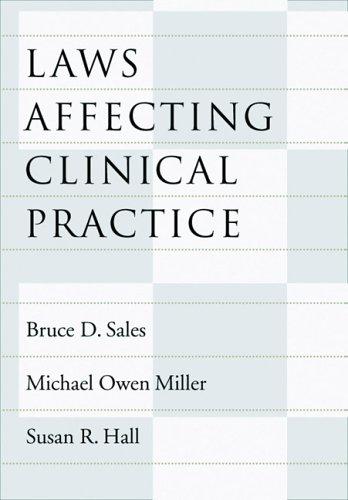 Laws affecting clinical practice
