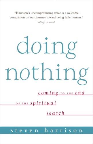 Doing Nothing