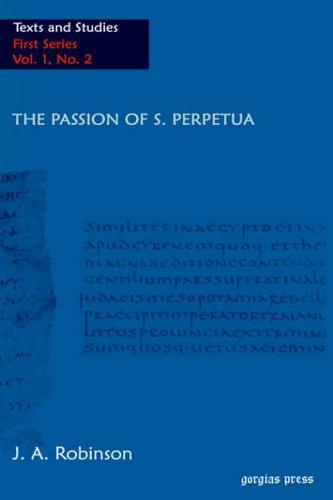 The Passion of S. Perpetua