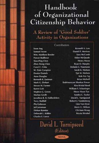 Handbook Of Organizational Citizenship Behavior