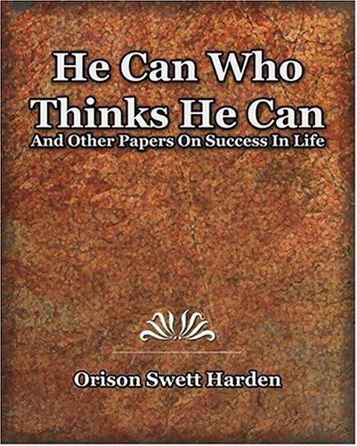 He Can Who Thinks He Can (1908)