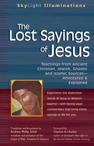 The lost sayings of Jesus