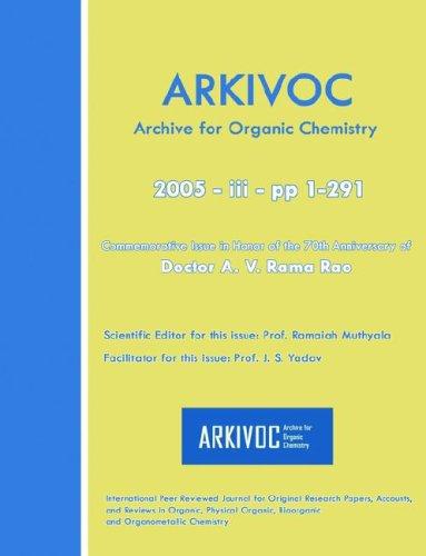 Arkivoc 2005 (III) Commemorative for Doctor A. V. Rama Rao