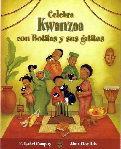 Celebra Kwanzaa con Botitas y sus gatitos