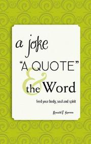 A Joke, a Quote, & the Word
