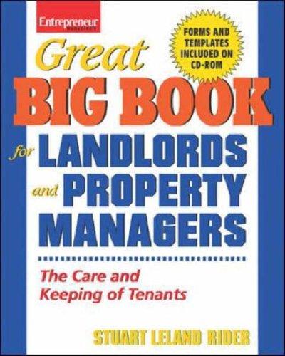 Great Big Book For Landlords and Property Managers (Great Big Book for Landlords & Property Managers)