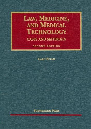 Law, Medicine, and Medical Technology