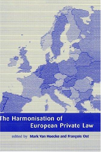 Harmonisation of European Private Law (European Academy of Legal Theory Series.)