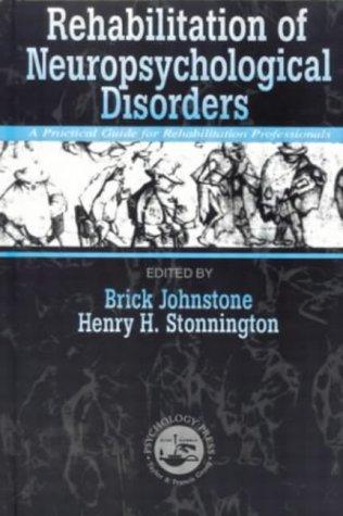 Rehabilitation of Neuropsychological Disorders