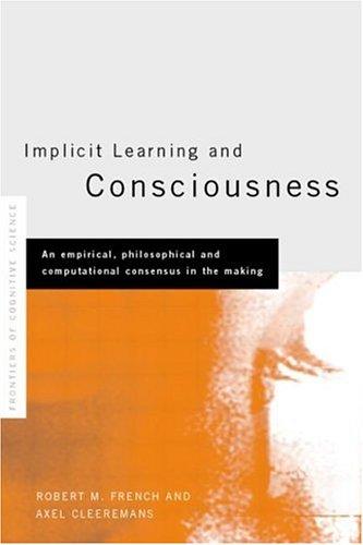 Implicit learning and consciousness