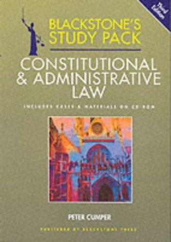 Blackstones's Study Pack - Constitutional and Administrative Law (Blackstone's Study Packs)