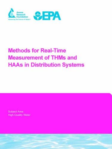 Methods for Real-Time Measurement of THMs and HAAs in Distribution Systems : AwwaRF Report