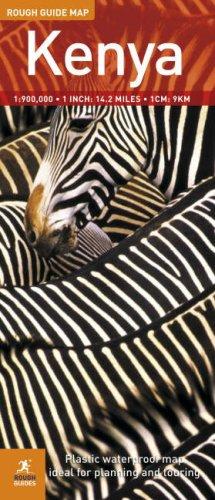 The Rough Guide to Kenya Map