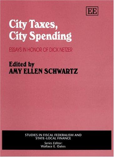 City taxes, city spending
