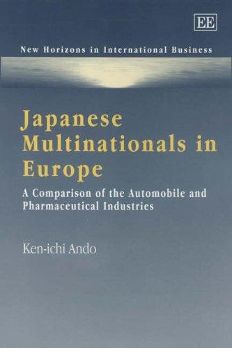 Japanese Multinationals In Europe