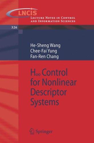 H [infinity symbol] control for nonlinear descriptor systems