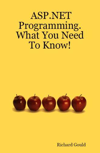 ASP.NET Programming. What You Need To Know!