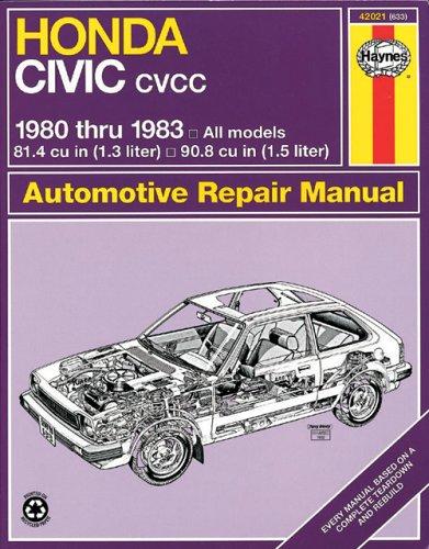 Honda Civic 1300 & 1500 CC CVCC '80'83