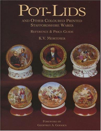 Pot-lids and other coloured printed Staffordshire wares