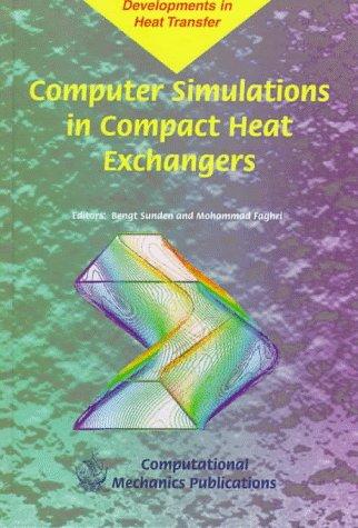 Computer simulations in compact heat exchangers