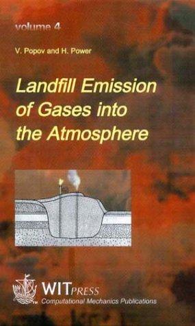 Landfill emission of gases into the atmosphere