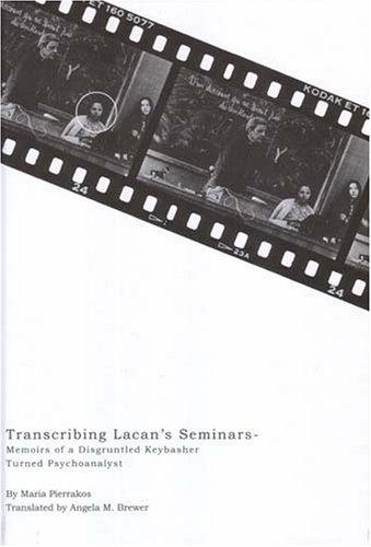 Transcribing Lacan's Seminars