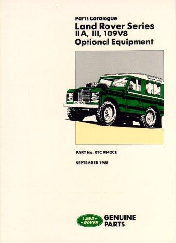 Land Rover Ser 2A,3,109V8 Opt.Eq.Cat. (Land Rover Parts Catalogue S.)